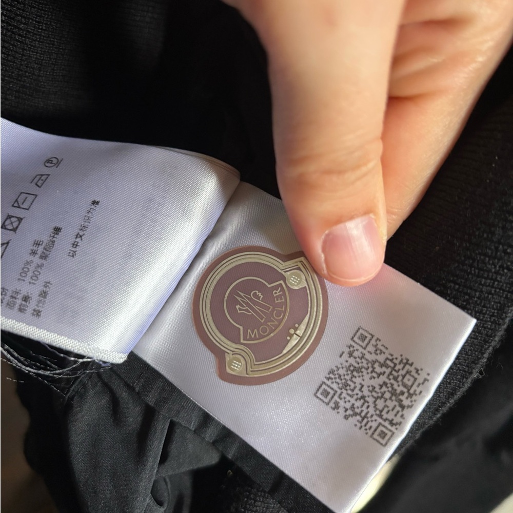 Moncler Black Button-Front Lightweight Women's Sw… - image 8